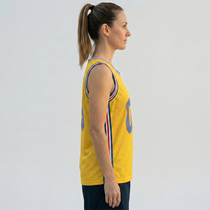 Camiseta de Baloncesto sin Mangas para Mujer, Top Deportivo, Camiseta de Baloncesto con Estampado por Sublimación - Product Image 3