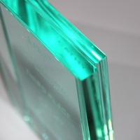 Trophée personnalisé en acrylique avec logo sur mesure, plaque de reconnaissance d'entreprise pour événements professionnels