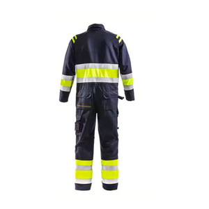 Combinaison de travail unisexe réfléchissante pour hommes et femmes, idéale pour la soudure, la réparation automobile, l'atelier, les mécaniciens, grandes tailles - Product Image 3