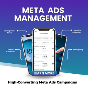 บริการจัดการโฆษณา Meta มืออาชีพสำหรับความสำเร็จในการโฆษณาบน Facebook และ Instagram - Product Image 1