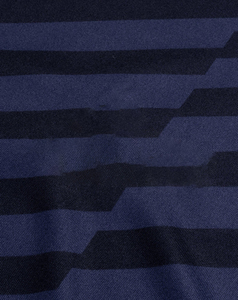 Nueva Camiseta de Fútbol Sublimada con Rayas Azules para Hombre, Cuello Redondo, Manga Corta, Absorbe la Humedad, Ajuste Atlético, 180 g - Product Image 4