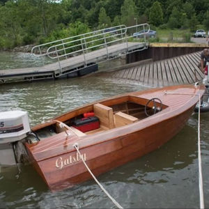 Banshee, Lancha Rápida Clásica de Madera de 14 pies, Construida a Medida, Estilo Vintage, con Motor Fuera de Borda, para Uso Deportivo y Recreativo, Consultar - Product Image 1