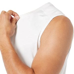 Débardeur de sport décontracté pour hommes débardeur de gymnastique ample pour hommes débardeur Stringer respirant tricoté haut de course - Product Image 1