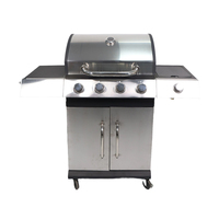 Barbecue portable d'extérieur avec grille, accessoire pour brasero et bol en acier pour camping, pique-nique et barbecue