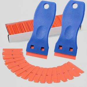 Raspador Adhesivo de Plástico Ecológico y Duradero, Moldeado por Inyección, Herramienta de Limpieza para Ventanas y Pisos, Fabricante OEM - Product Image 6