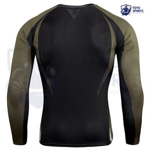 ชุดแรชการ์ดผู้ชายขายดี นุ่มสบาย คุณภาพดีเยี่ยม ระบายอากาศได้ดี ทรงเข้ารูป น้ำหนักเบา เหมาะสำหรับการเล่นกีฬา - Product Image 3