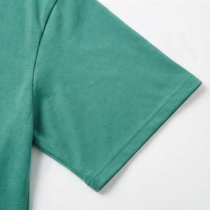 Camisetas Extra Grandes Personalizadas con Logotipo a Color para Mujer, Camiseta de Algodón de Manga Corta Estilo Urbano con Estampado por Transferencia Térmica, Ropa de Moda - Product Image 6