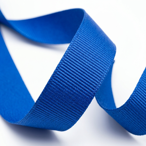 Manufacturer 12mm Blue Grosgrain <b>Ribbon</b> Roll for Lanyards Keychains School Crafts Gift Packaging Sewing Decorative Accessories - Product Image 2