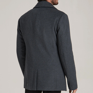 Wholesale Rate <b>Pea</b> <b>Coat</b> for <b>Men</b> Fashion Custom <b>Men's</b> High Quality <b>Pea</b> <b>Coat</b> for Sale 2026 Wool <b>Coat</b> - Product Image 2