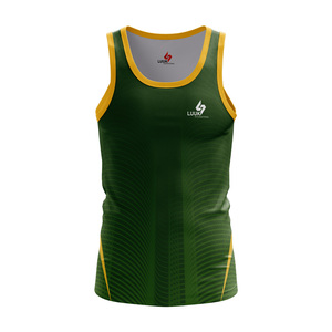 Débardeur de sport décontracté pour homme, personnalisable, imprimé, 100 % coton, respirant, séchage rapide, anti-boulochage, écologique - Product Image 5