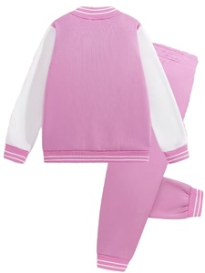 Unisex Children's Baseball Collar Canvas Jacket Button Front Pockets Warm Winter Outerwear Suitable School Uniforms - Product Image 3