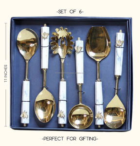 Luxury Design Dine Well <b>Serving</b> <b>Spoon</b> Set Table Charms Charm <b>Spoon</b> for Parties and Special Occasions - Product Image 1
