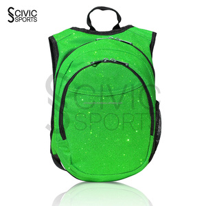 Mochila Escolar Cuadrada con Brillantina para Niñas, con Cierre de Cremallera, al por Mayor - Product Image 1