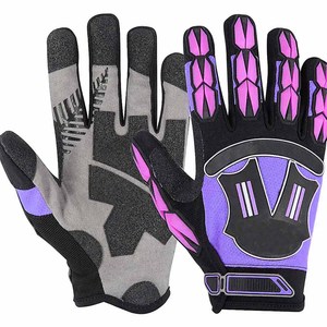 Guantes Mecánicos de Protección para Manos, Más Vendidos, Resistentes, de Cuero Sintético, con Malla en la Parte Posterior, Protección contra Impactos TPR, Puño de Neopreno - Product Image 3