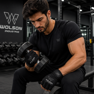 Gants de fitness en cuir PU à doigts entiers avec sangle de poignet réglable, prise en main douce et confortable pour la musculation et les sports quotidiens - Product Image 2
