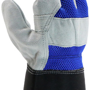 Gants de travail industriels en cuir de vachette, résistants, pour la construction, le jardinage, pour hommes - Product Image 3