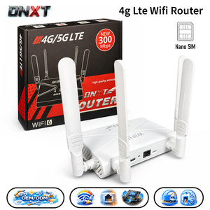 Routers DNXT con WiFi, Router WiFi6 de Alta Velocidad con Tarjeta SIM, Router WiFi WAN/LAN Cat4, Router con Modo AP y SIM, Router con Función de Banco de Energía para Uso Profesional - Product Image 1