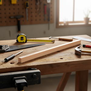 Listello di legno quadrato ILAN 18x18x860mm per progetti fai da te - Product Image 2