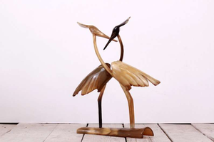 Figura Decorativa de Pareja de Aves con Patrón Estético para Hogar, Oficina y Regalo por Perfect Enterprises - Product Image 4