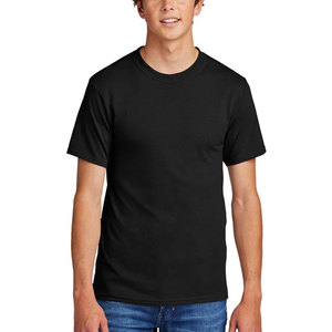 T-shirt noir à prix bas, imprimé, tendance, personnalisé, manches courtes pour homme, vente d'été, prix avantageux, coupe ajustée - Product Image 5