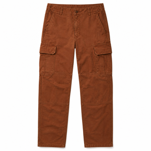 Pantalon cargo décontracté, mode unique, couleur personnalisée, look varié, pantalon cargo toutes tailles, pantalon cargo uni teint, service OEM - Product Image 5