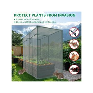 Rete Protettiva per Piante da Giardino 6.5 X 3.3 X 6 Piedi, Gabbia per Colture per Aiuole Rialzate, Protezioni per Piante da Esterno, Categoria Prodotti Rete da Giardino - Product Image 2