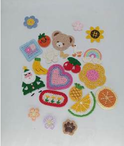 Applique en dentelle florale et animale élégante, brodée pour la décoration de robes de mariée et de vêtements - Product Image 3