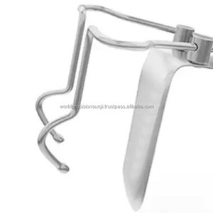 ชุดเครื่องมือผ่าตัดทางนรีเวชแบบใช้ซ้ำได้ Guttman Vaginal Speculum Self Retaining สำหรับตรวจภายใน ได้รับการรับรองมาตรฐาน CE ขนาด 1 3/8 x 4 นิ้ว - Product Image 2