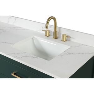 Mobile Bagno Moderno da 80 Pollici con Doppio Lavabo in Legno Massello e 3 Cassetti con Chiusura Ammortizzata - Product Image 6