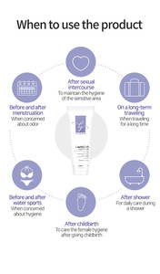 KLARGEN Soln Producto de higiene femenina Barrera Tipo aerosol Limpiador femenino - Product Image 3