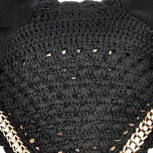 Voile anti-mouches et bonnet d'oreilles en maille pour chevaux, haute qualité, logo et couleur personnalisés - Product Image 4