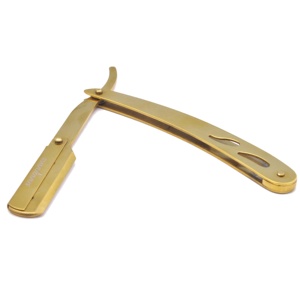 High Quality <b>Barber</b> Razor High Quality Professional Wood Handle Straight Edge <b>Barber</b> <b>Shaver</b> Knife for Men Manual Shaving Razor - Product Image 4