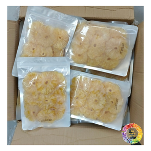 VIETNAMESE SOFT DRIED PINEAPPLE NO SUGAR PACKING <b>SMALL</b> <b>BAG</b> 250GRAM for SUPER MARKET FROM 99 GOLD DATA - Product Image 1