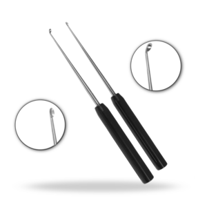 Curetas Anteriores de 18 Pulgadas, Instrumento Quirúrgico para Cirugía de Columna Vertebral, Herramienta de Cureta Ósea Quirúrgica - Product Image 1