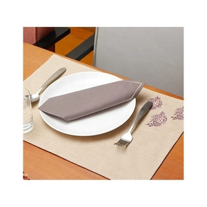 Mantel de Lino 100% Algodón Premium con Servilletas para Cena, Vajilla Sostenible para Hotel, Venta al por Mayor, OEM, ODM - Product Image 3