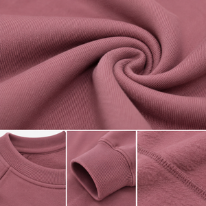 Sudadera de Mujer X Sports City, Mezcla de Felpa y Tejido Terry, Color Sólido, Transpirable, Estilo Casual, Otoño, Colores de Moda - Product Image 3