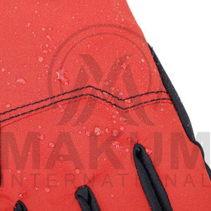 Waterproof Full-Finger Leather <b>Ski</b> & Snowboarding Gloves Unisex Adjustable Wrist Strap Customizable Color/Logo - Product Image 5