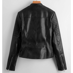 Nouvelle arrivée : veste en cuir pour femme, haute qualité, cuir véritable de luxe, douce, durable, confortable et tendance, pour toutes les saisons - Product Image 5