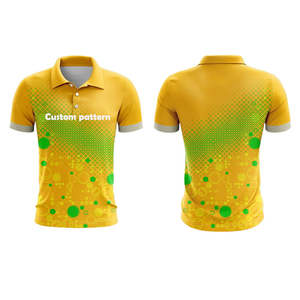 Camiseta Polo de Golf Personalizada para Hombre, Camiseta Polo de Secado Rápido, Sublimación con Impresión Completa, Poliéster y Elastano, Camiseta Polo Personalizada con Logotipo - Product Image 4