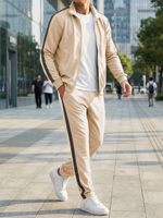 Ensemble de survêtement personnalisé pour homme, survêtement en velours, survêtement streetwear oversize pour homme, survêtement en nylon, survêtement de créateur, vente en gros