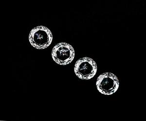 Diamants blancs clairs cultivés en laboratoire, taille brillant ronde, 0,98 CT, 4,0 MM [4 pièces] Certifiés IGI CVD0030 - Product Image 5