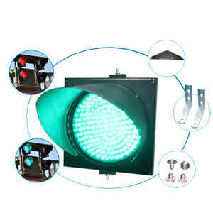 Système <span class=keywords><strong>de</strong></span> feux <span class=keywords><strong>de</strong></span> signalisation étanche IP65 300mm avec ampoules LED 100% feux <span class=keywords><strong>de</strong></span> signalisation à alimentation continue - Product Image 4