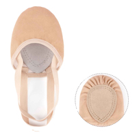 Sepatu Balet Ringan Custom Wanita Pria Anak Sol Kulit Kanvas Lembut OEM Pabrik Langsung Grosir Warna Logo Custom