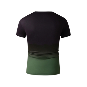 เสื้อยืดคอกลมแขนสั้นผู้ชาย ผ้าโพลีเอสเตอร์/คอตตอน พิมพ์ลายดิจิทัล ดีไซน์โลโก้ ระบายอากาศ แห้งเร็ว สวมใส่สบาย เหมาะสำหรับเล่นกีฬา - Product Image 2