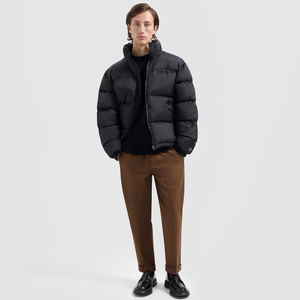 Custom Short bur berry <b>Jackets</b> Winter Coat Plus Size <b>Men's</b> <b>White</b> Duck Down Coats Streetwear Oversized Winter Puffer <b>Jacket</b> - Product Image 1