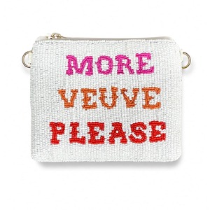 Pochette Espresso Martini, Porte-monnaie perlé, Mini portefeuille zippé, Sac bandoulière pour soirée entre filles, Sac boutique en gros - Product Image 5