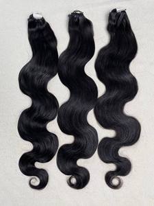 Extensiones de Cabello Humano Virgen Súper Doble Trama Ondulado, 100% Cutícula Alineada, Sin Procesar, Vietnamita, Doble Trama a Máquina - Product Image 3