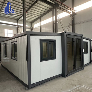 Maison conteneur modulaire préfabriquée extensible WANHAI, design contemporain, tailles personnalisées (20/40 <span class=keywords><strong>pieds</strong></span>), abris et carports avec garantie de 5 ans - Product Image 4