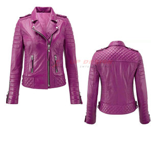 <b>Lightweight</b> Breathable Women’s Motorcycle Leather <b>Jacket</b> Custom Made New Style Motorcycle Leather <b>Jacket</b> For Women - Product Image 6
