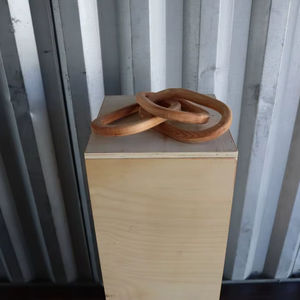 Pulseras de Madera Hechas a Mano Estilo Vintage para Mujer, Diseño Clásico Religioso, Cadena de Moda para Boda o Aniversario - Product Image 1